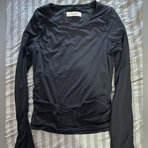 Amazon Women's Black Long Sleeve Tee